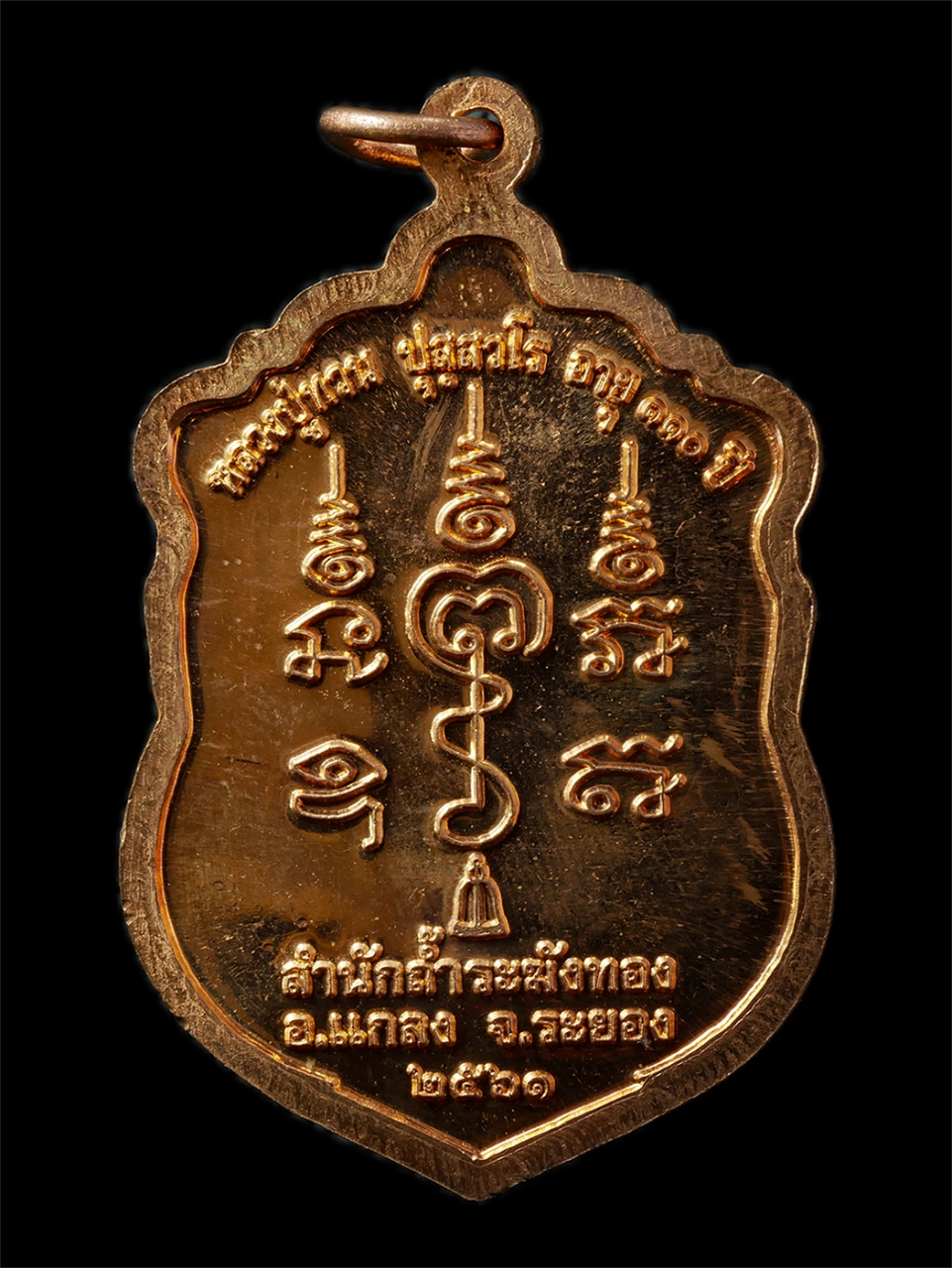 12May25 (58)p.jpg - เหรียญเสมา หลวงปู่ทวน ปุสสวโร สำนักปฏิบัติธรรมถ้ำมังกรทอง (สำนักถ้ำมังกรทอง) อ.แกลง จ.ระยอง อายุ 110 ปี พ.ศ. 2561 เนื้อทองแดง ตอกโค๊ต | https://kamulet.in.th